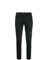 Черные узкие брюки от Dondup