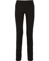 Черные узкие брюки от Donna Karan