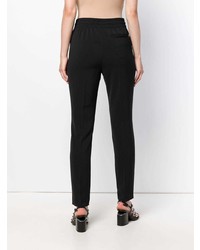 Черные узкие брюки от Dondup