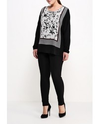 Черные узкие брюки от Fiorella Rubino