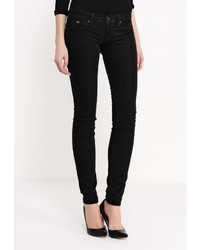 Черные узкие брюки от Gas