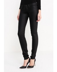 Черные узкие брюки от Gas