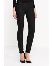 Черные узкие брюки от Gas