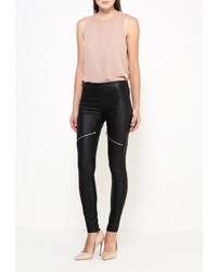 Черные узкие брюки от Glamorous