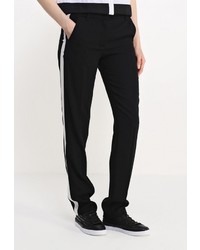 Черные узкие брюки от Iceberg