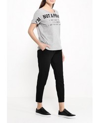 Черные узкие брюки от Jacqueline De Yong