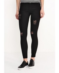 Черные узкие брюки от Jacqueline De Yong