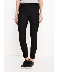 Черные узкие брюки от Jennyfer