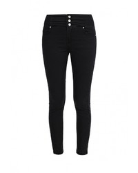 Черные узкие брюки от Jennyfer