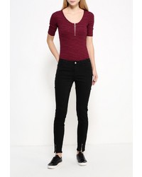 Черные узкие брюки от Jennyfer