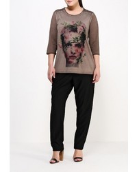 Черные узкие брюки от Junarose