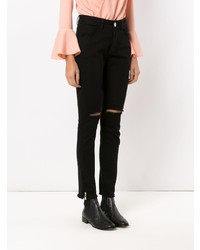 Черные узкие брюки от Olympiah