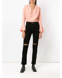 Черные узкие брюки от Olympiah