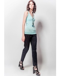 Черные узкие брюки от LO