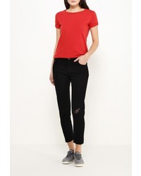 Черные узкие брюки от Mim