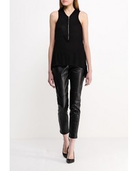 Черные узкие брюки от Mim