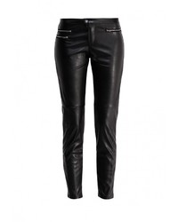 Черные узкие брюки от Mim