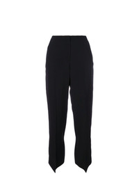 Черные узкие брюки от MM6 MAISON MARGIELA