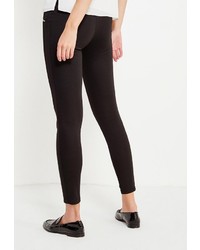 Черные узкие брюки от Modis