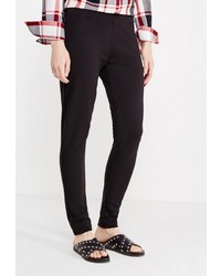 Черные узкие брюки от Modis