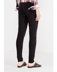 Черные узкие брюки от Modis