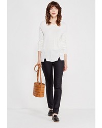 Черные узкие брюки от Modis