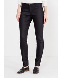 Черные узкие брюки от Modis