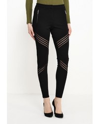 Черные узкие брюки от Morgan