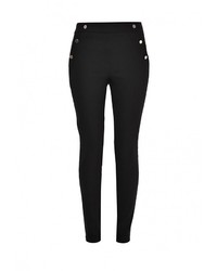 Черные узкие брюки от Morgan