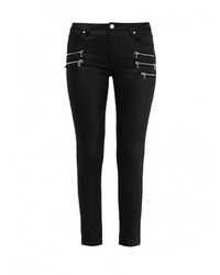 Черные узкие брюки от Morgan