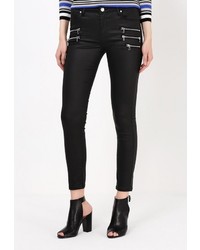 Черные узкие брюки от Morgan