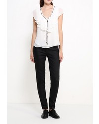 Черные узкие брюки от Morgan