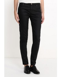 Черные узкие брюки от Morgan