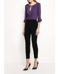 Черные узкие брюки от Motivi