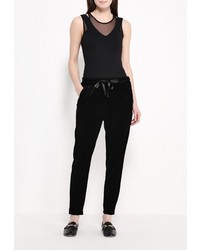 Черные узкие брюки от Motivi