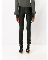 Черные узкие брюки от Andrea Bogosian