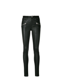 Черные узкие брюки от Philipp Plein