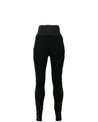 Черные узкие брюки от Philipp Plein