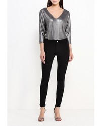 Черные узкие брюки от QED London