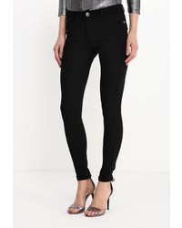 Черные узкие брюки от QED London