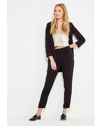 Черные узкие брюки от Rinascimento