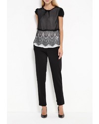 Черные узкие брюки от Rinascimento