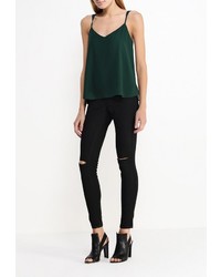 Черные узкие брюки от River Island