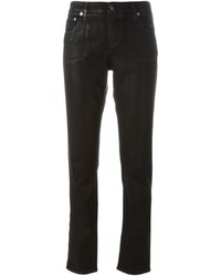 Черные узкие брюки от Roberto Cavalli