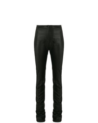 Черные узкие брюки от Romeo Gigli Vintage