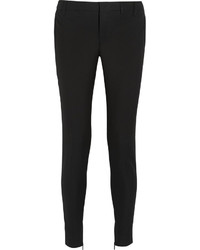 Черные узкие брюки от Saint Laurent