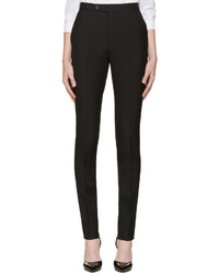 Черные узкие брюки от Saint Laurent