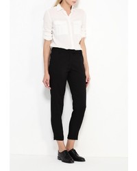 Черные узкие брюки от Sela