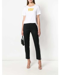 Черные узкие брюки от Styland