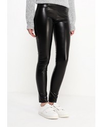 Черные узкие брюки от SK House